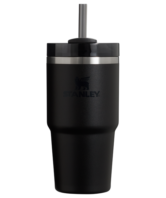 Insulated Travel The Quencher H2.0 Flowstate Tumbler | Stanley Create D330L - 40oz Large Capacity Car-Cup Friendly Quencher - Black 2.0