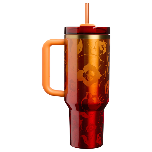 Large Capacity The Stanley 1913 x Karol G Quencher H2.0 Flowstate Tumbler D275T - 40oz Large Capacity Car-Cup Friendly Quencher Detail