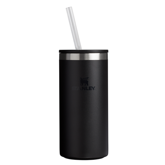 Ice-Retention The Everyday Tall Can Cooler Cup D117J - Leak-Proof Insulated Mini Cooler Bag for Lunch - Black 2.0