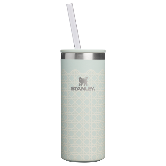 Ice-Retention The Everyday Slim Can Cooler Cup D350R - Leak-Proof Insulated Mini Cooler Bag for Lunch - Mist Rattan