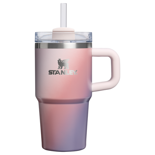 Car-Cup Friendly The Quencher H2.O Flowstate Tumbler D069R - 40oz Large Capacity Car-Cup Friendly Quencher - Dawn Spiral