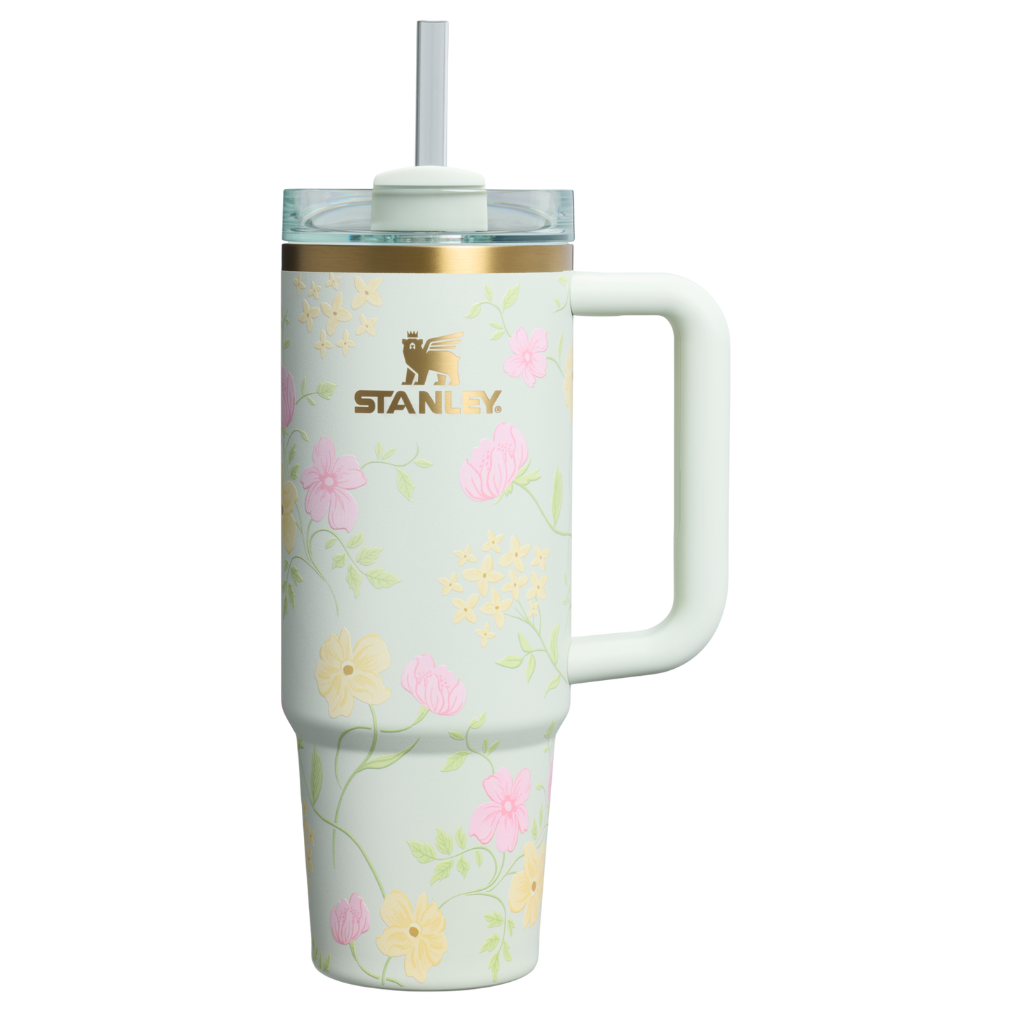 Car-Cup Friendly The Easter Quencher H2.0 Flowstate Tumbler D257F - FlowState 3-Position Lid Insulated Travel Mug - Spring Blossoms