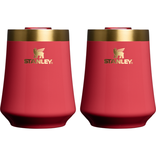 Vacuum Insulated Wine The Cheers & Cheer Reserve Wine Tumbler | 2-pack D190T - Elegant Stemless Vacuum Insulated Wine Tumbler Detail