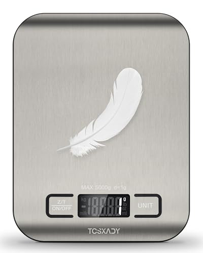 Food Scale, 11lb Digital Kitchen Scale with 6 for Daily Use