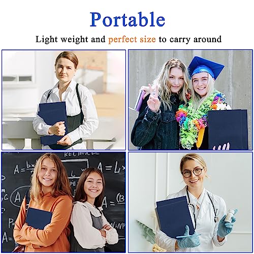 refined Zzrywuty 50 Packs Two Pocket File Folders with Kit