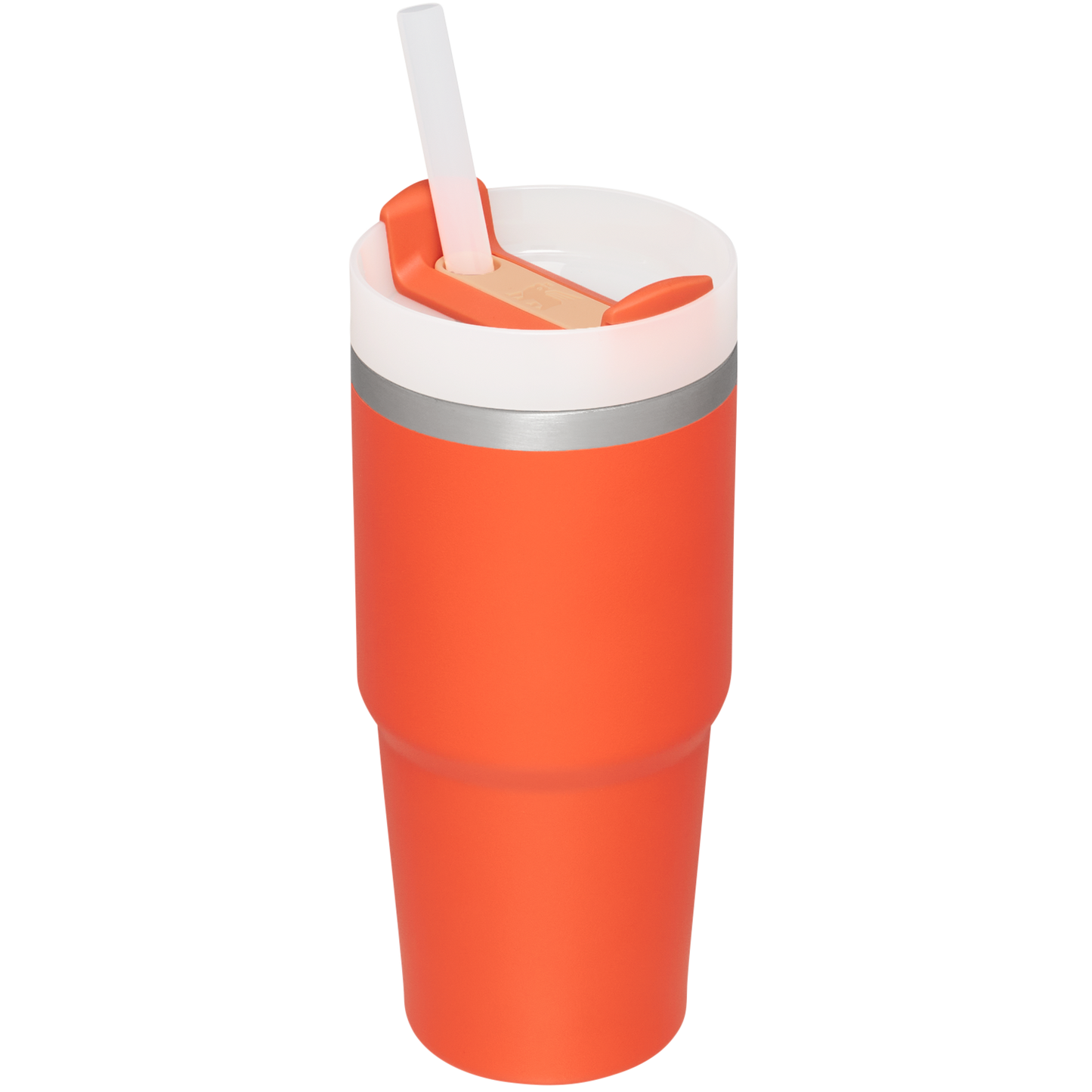 Insulated Travel The Quencher H2.0 Flowstate Tumbler  | Stanley Create D329E - Double-Wall Vacuum Insulated Travel Tumbler with Straw Detail