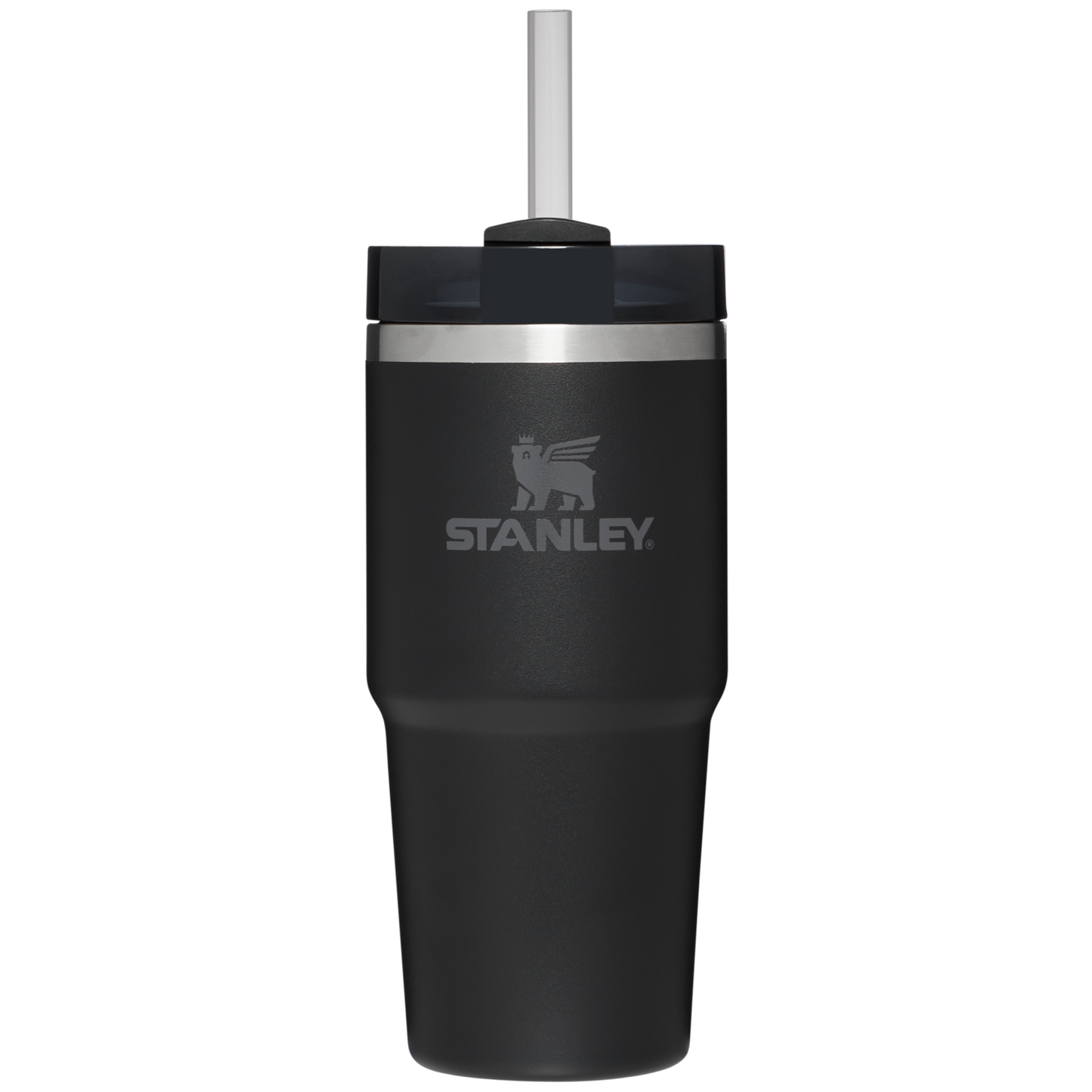 Insulated Travel The Quencher H2.0 Flowstate Tumbler D214X - 40oz Large Capacity Car-Cup Friendly Quencher - Black