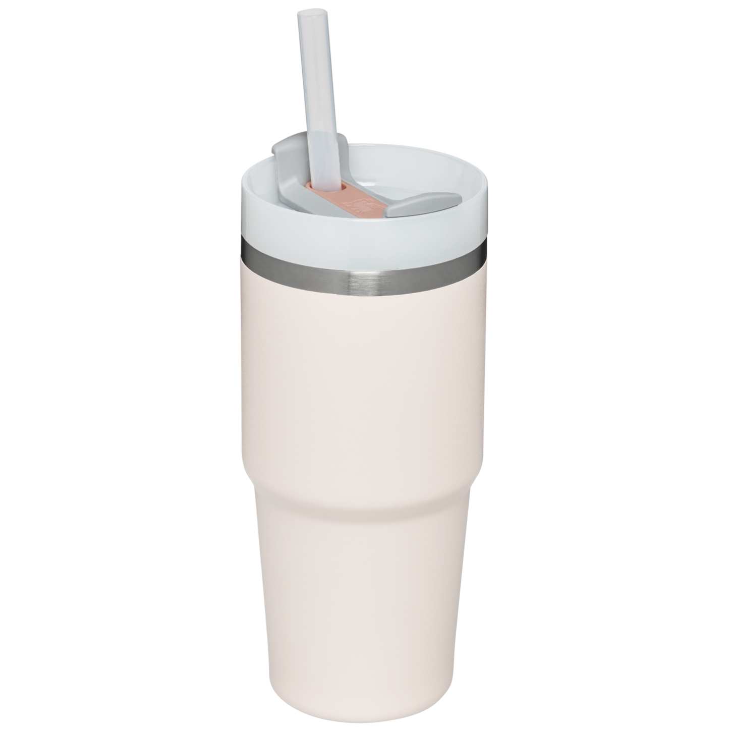 Insulated Travel The Quencher H2.0 Flowstate Tumbler  | Stanley Create D329E - Double-Wall Vacuum Insulated Travel Tumbler with Straw Detail