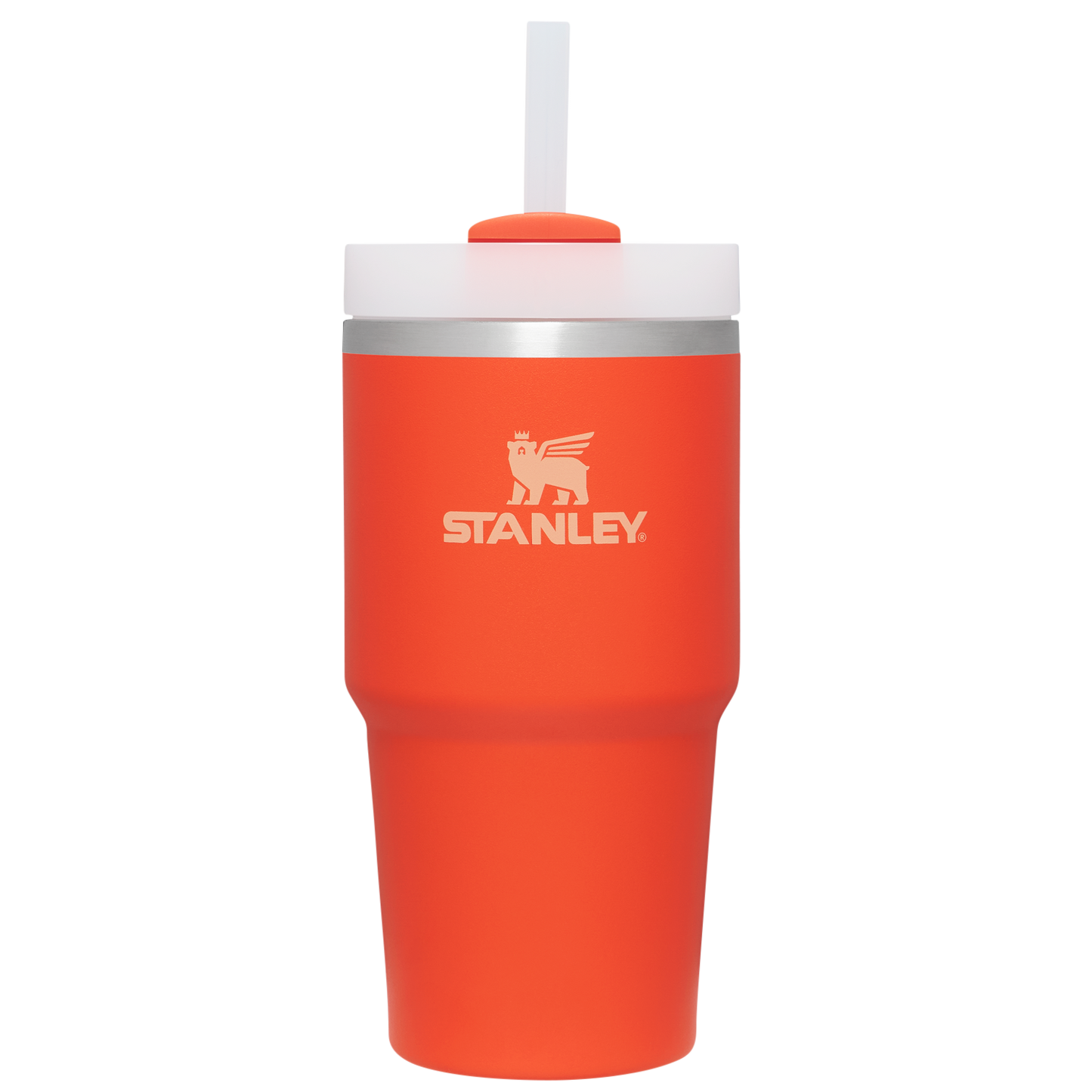 Large Capacity The Quencher H2.0 Flowstate Tumbler D030T - Premium Stainless Steel Straw Cup for All-Day Hydration - Tigerlily