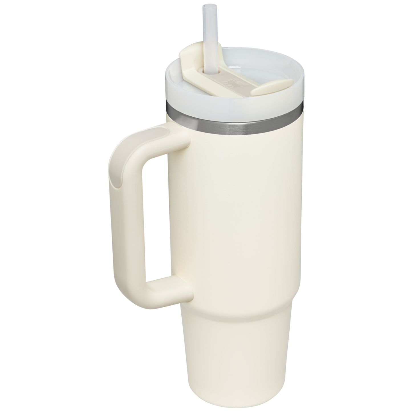 Insulated Travel The Quencher H2.0 Flowstate Tumbler | Stanley Create D331C - Double-Wall Vacuum Insulated Travel Tumbler with Straw Detail