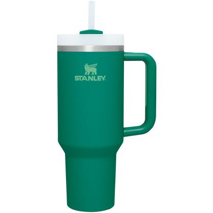 Splash-Resistant FlowState The Quencher H2.0 Flowstate Tumbler  | Stanley Create D332L - 40oz Large Capacity Car-Cup Friendly Quencher Detail