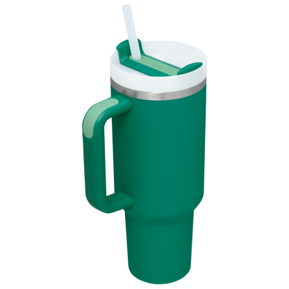 Car-Cup Friendly The Quencher H2.0 Flowstate Tumbler D050X - Premium Stainless Steel Straw Cup for All-Day Hydration Detail