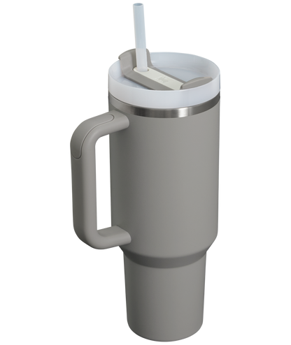 Splash-Resistant FlowState The Quencher H2.0 Flowstate Tumbler  | Stanley Create D332L - 40oz Large Capacity Car-Cup Friendly Quencher Detail