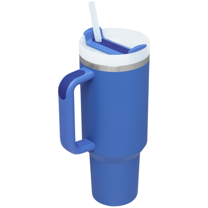 Car-Cup Friendly The Quencher H2.0 Flowstate Tumbler D050X - Premium Stainless Steel Straw Cup for All-Day Hydration Detail