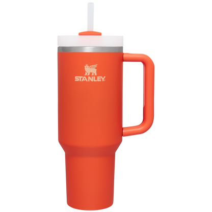 Splash-Resistant FlowState The Quencher H2.0 Flowstate Tumbler  | Stanley Create D332L - 40oz Large Capacity Car-Cup Friendly Quencher Detail
