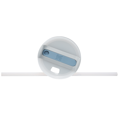 Splash-Resistant FlowState The Quencher H2.0 Flowstate Tumbler D033Q - Double-Wall Vacuum Insulated Travel Tumbler with Straw Detail