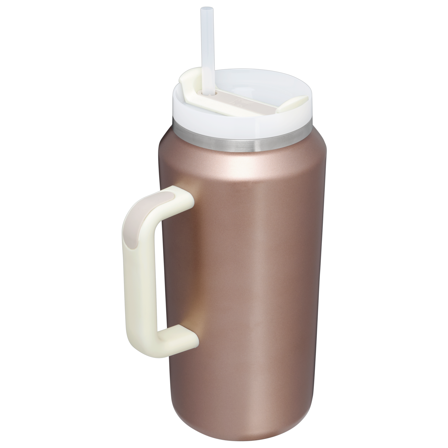 Splash-Resistant FlowState The Quencher H2.0 Flowstate Tumbler D033Q - Double-Wall Vacuum Insulated Travel Tumbler with Straw Detail