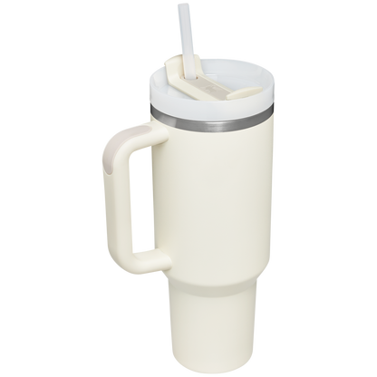 Car-Cup Friendly The Quencher H2.0 Flowstate Tumbler D050X - Premium Stainless Steel Straw Cup for All-Day Hydration Detail