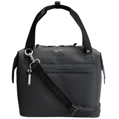 Ice-Retention The All Day Julienne Mini Cooler D052R - Compact All-Weather Soft-Sided Cooler Backpack - Black