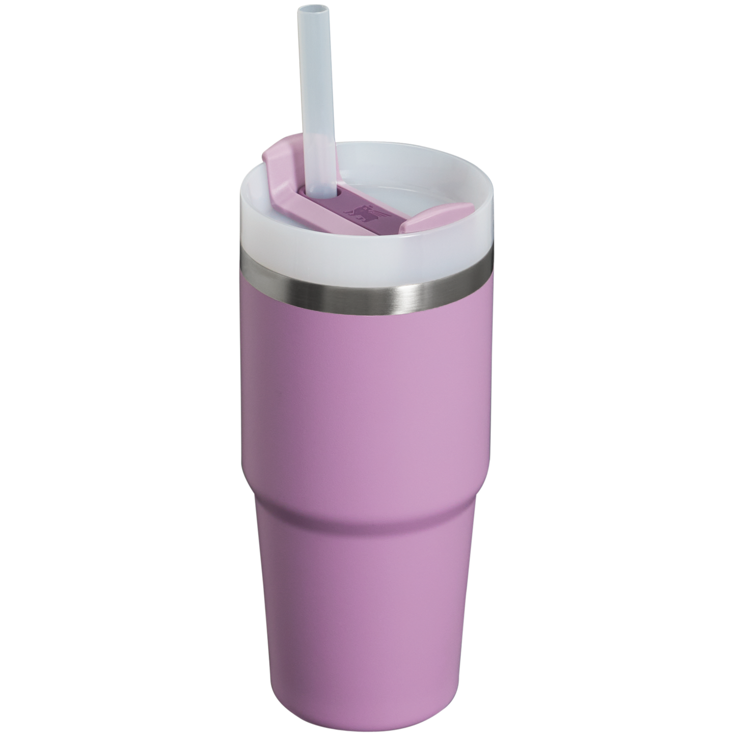 Insulated Travel The Quencher H2.0 Flowstate Tumbler  | Stanley Create D329E - Double-Wall Vacuum Insulated Travel Tumbler with Straw Detail