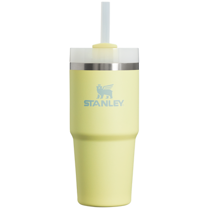 Insulated Travel The Quencher H2.0 Flowstate Tumbler  | Stanley Create D329E - Double-Wall Vacuum Insulated Travel Tumbler with Straw Detail
