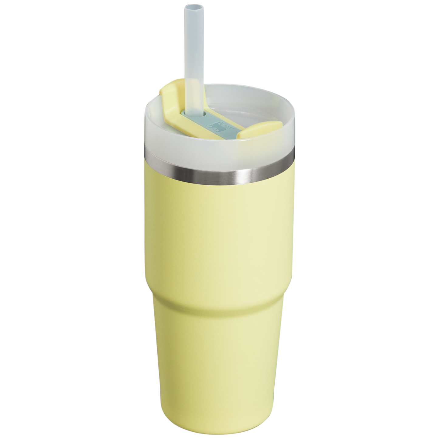 Insulated Travel The Quencher H2.0 Flowstate Tumbler  | Stanley Create D329E - Double-Wall Vacuum Insulated Travel Tumbler with Straw Detail