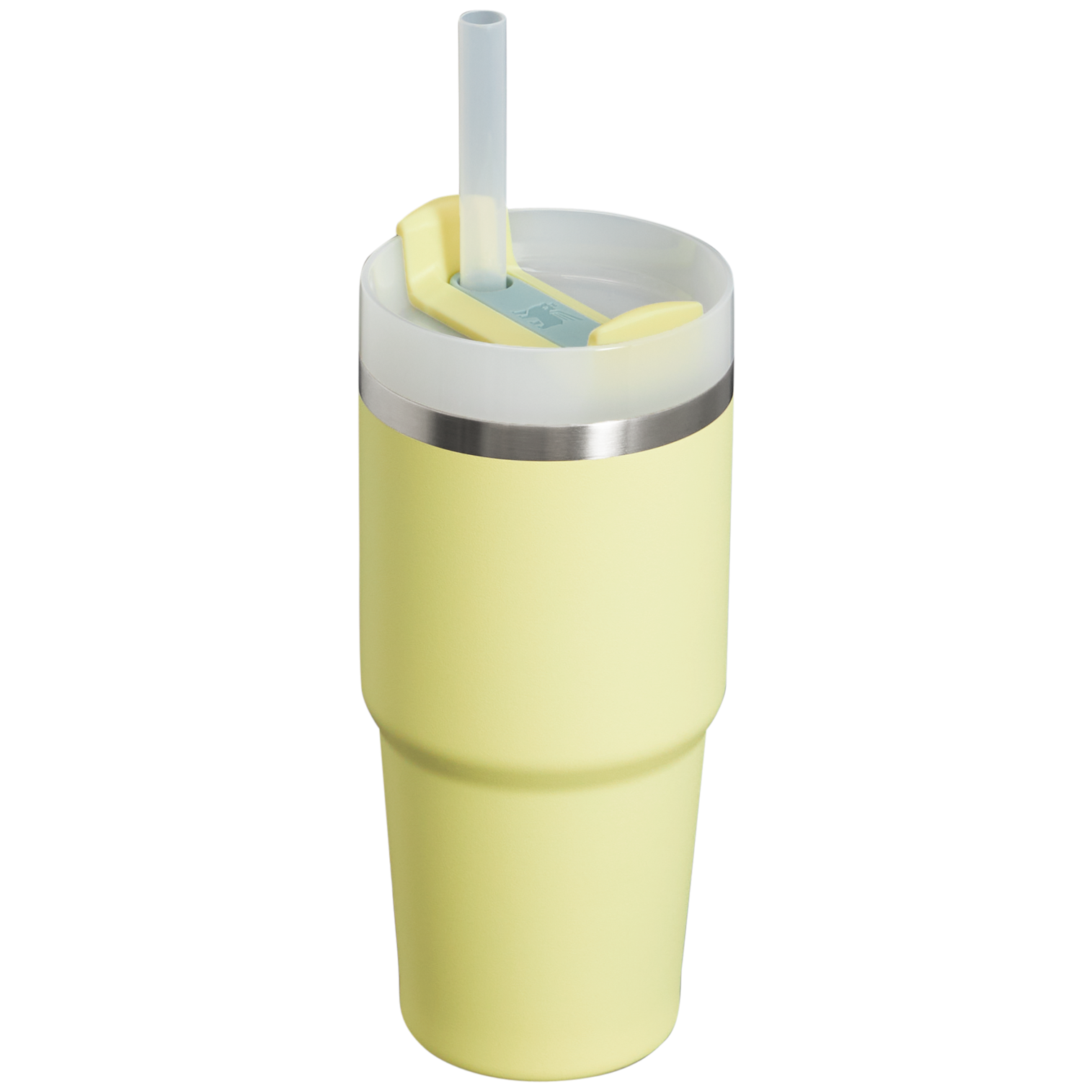 Insulated Travel The Quencher H2.0 Flowstate Tumbler  | Stanley Create D329E - Double-Wall Vacuum Insulated Travel Tumbler with Straw Detail