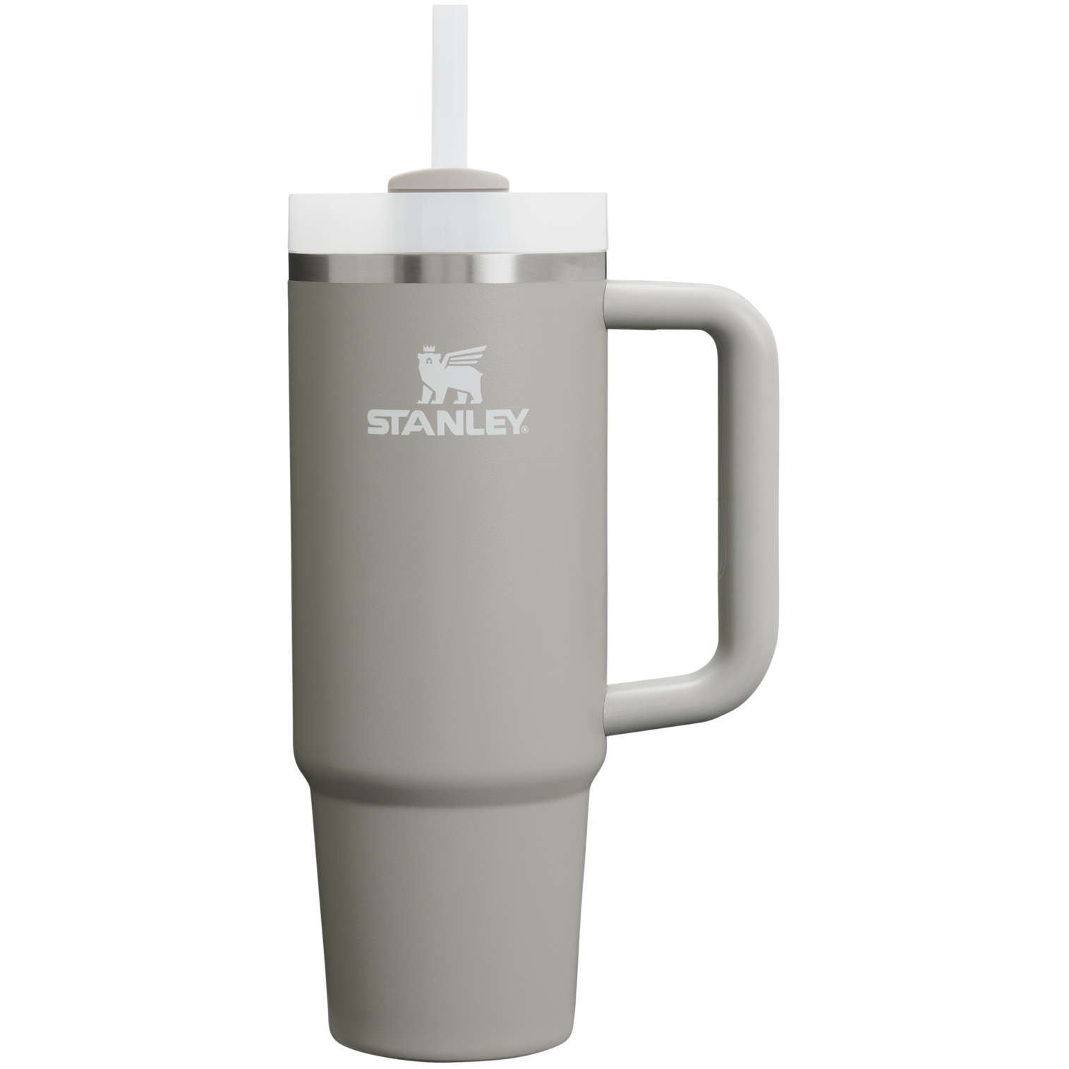 Large Capacity The Quencher H2.0 Flowstate Tumbler D051L - Premium Stainless Steel Straw Cup for All-Day Hydration - Ash