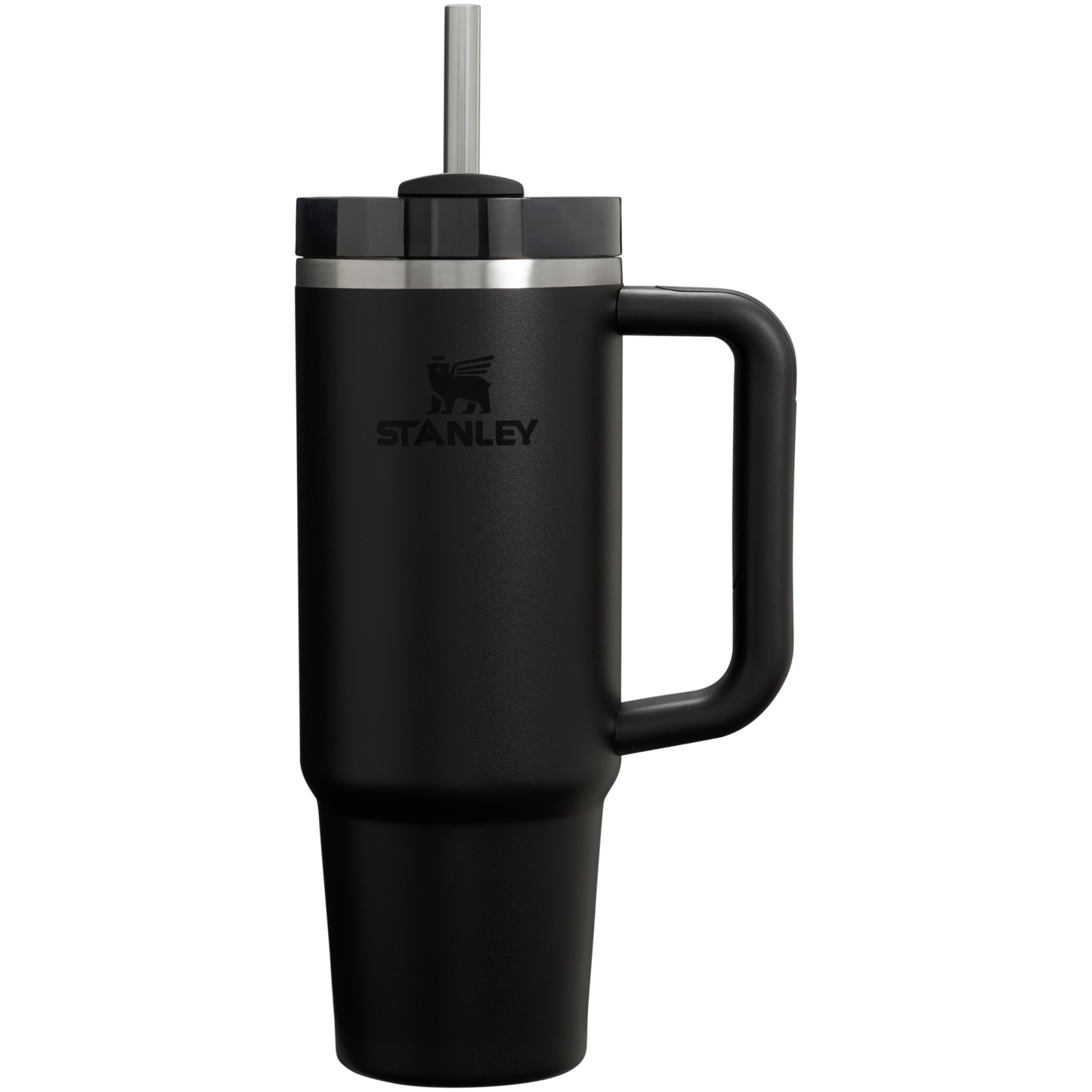 Large Capacity The Quencher H2.0 Flowstate Tumbler D051L - Premium Stainless Steel Straw Cup for All-Day Hydration - Black 2.0