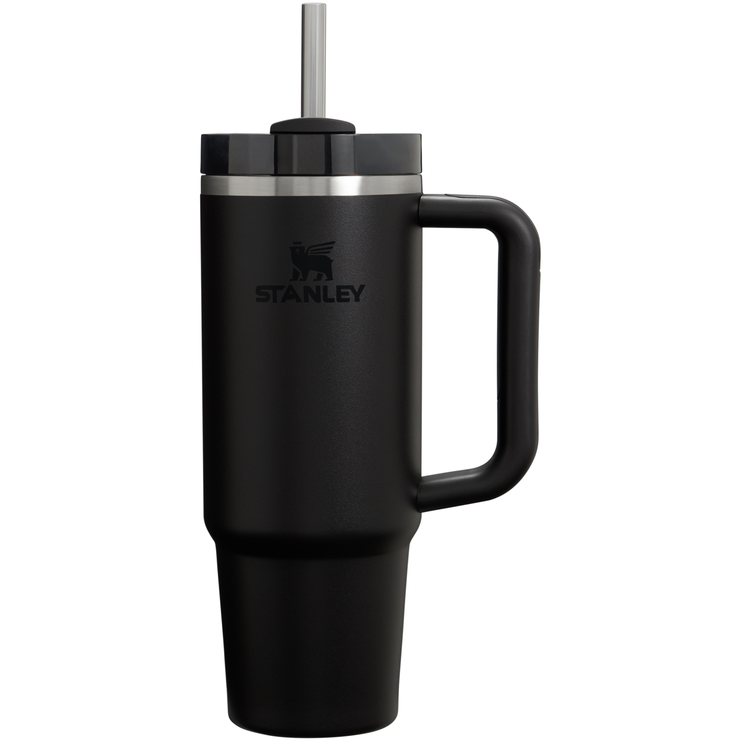 Large Capacity The Quencher H2.0 Flowstate Tumbler D051L - Premium Stainless Steel Straw Cup for All-Day Hydration - Black 2.0