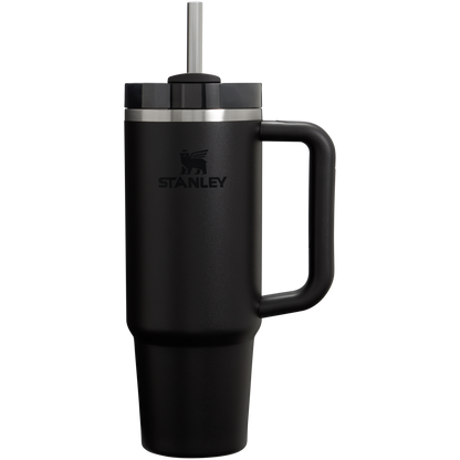 Large Capacity The Quencher H2.0 Flowstate Tumbler D051L - Premium Stainless Steel Straw Cup for All-Day Hydration - Black 2.0