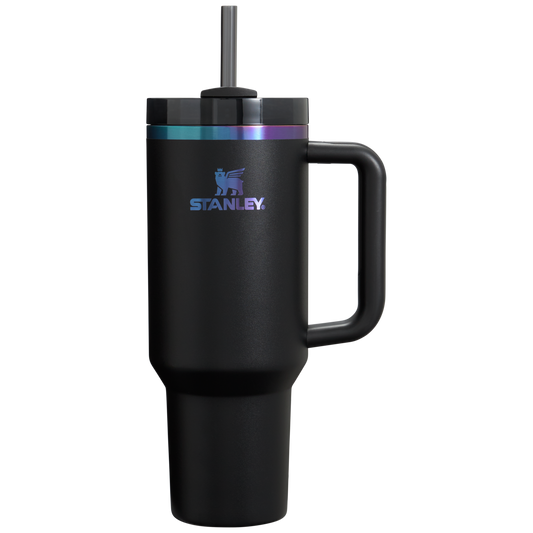 Splash-Resistant FlowState The Black Chroma Quencher H2.0 Flowstate Tumbler D252B - FlowState 3-Position Lid Insulated Travel Mug - Default Title