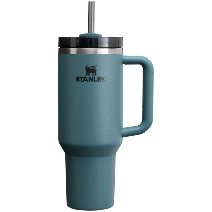 Splash-Resistant FlowState The Quencher H2.0 Flowstate Tumbler  | Stanley Create D332L - 40oz Large Capacity Car-Cup Friendly Quencher Detail