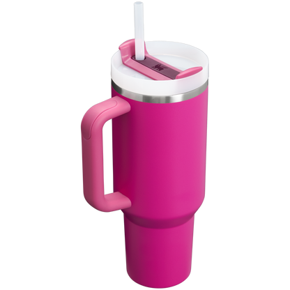 Splash-Resistant FlowState The Quencher H2.0 Flowstate Tumbler  | Stanley Create D332L - 40oz Large Capacity Car-Cup Friendly Quencher Detail