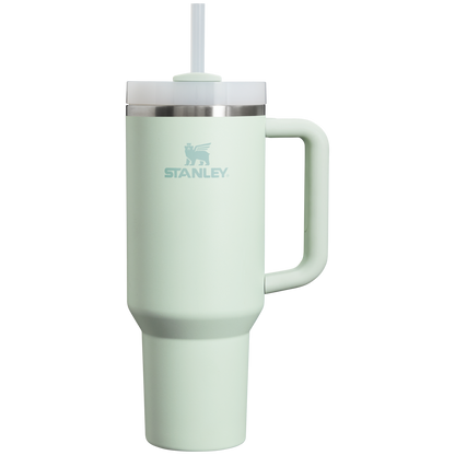 Splash-Resistant FlowState The Quencher H2.0 Flowstate Tumbler  | Stanley Create D332L - 40oz Large Capacity Car-Cup Friendly Quencher Detail