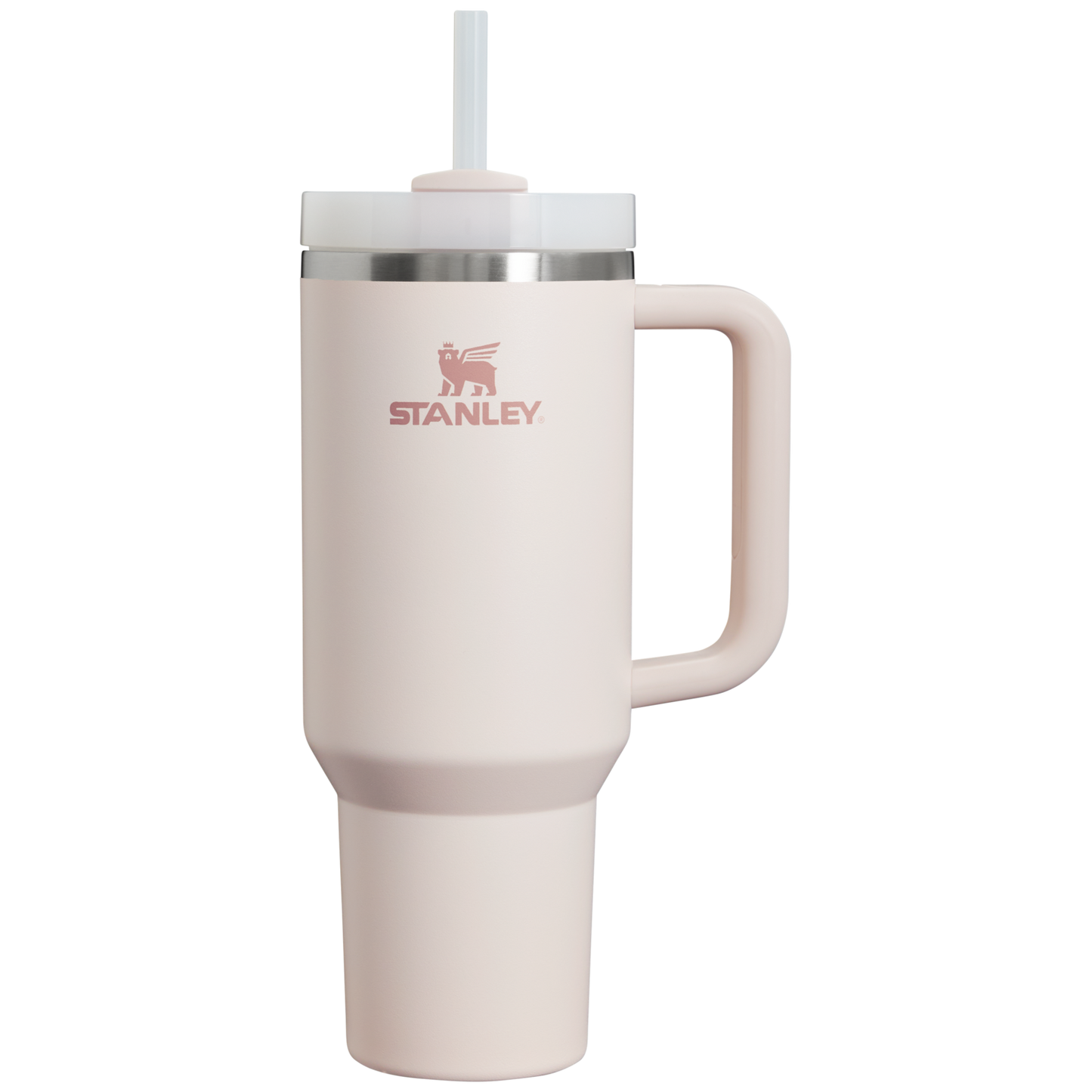 Car-Cup Friendly The Quencher H2.0 Flowstate Tumbler D050X - Premium Stainless Steel Straw Cup for All-Day Hydration - Rose Quartz 2.0