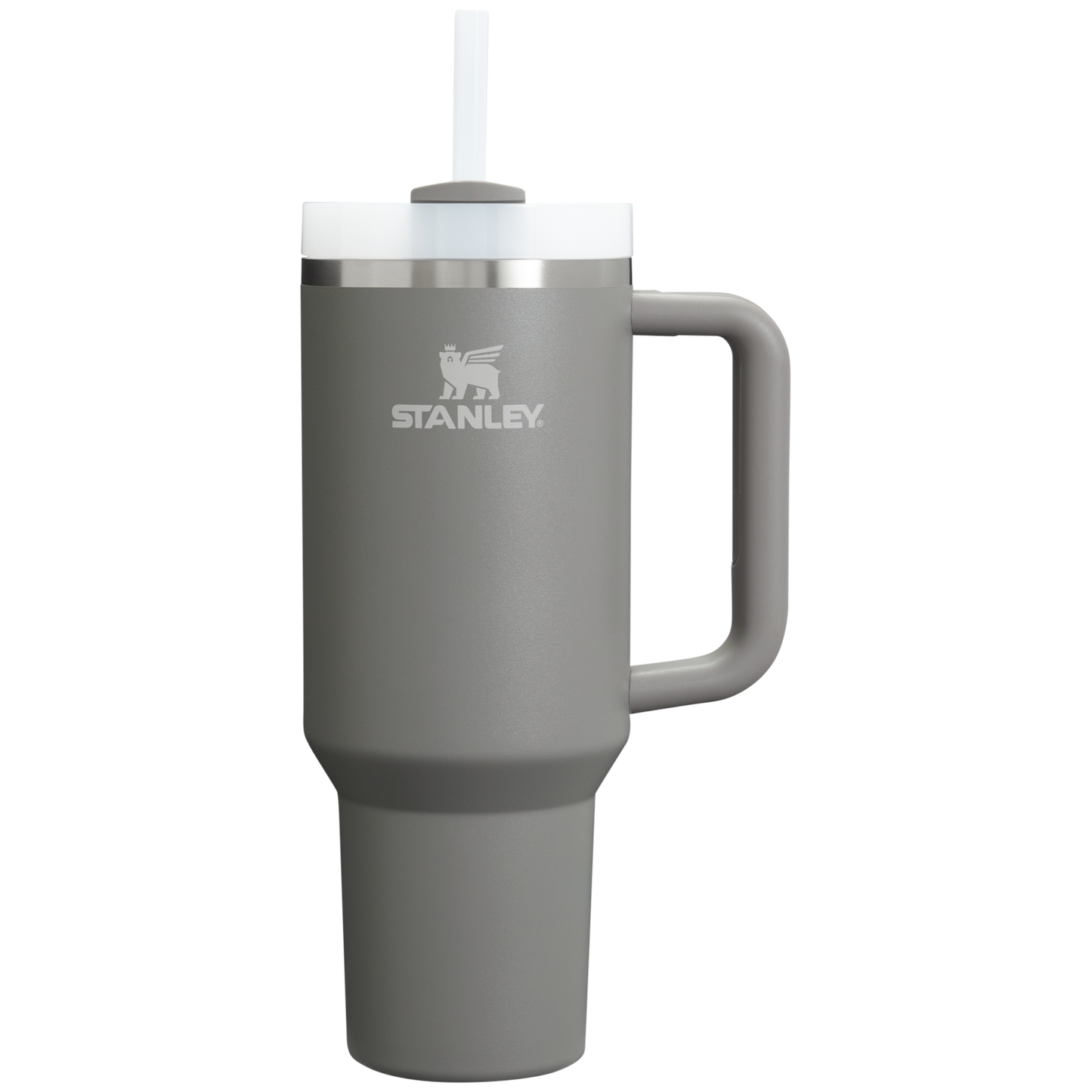 Car-Cup Friendly The Quencher H2.0 Flowstate Tumbler D050X - Premium Stainless Steel Straw Cup for All-Day Hydration - Stone