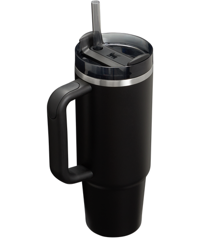Insulated Travel The Quencher H2.0 Flowstate Tumbler | Stanley Create D331C - Double-Wall Vacuum Insulated Travel Tumbler with Straw Detail