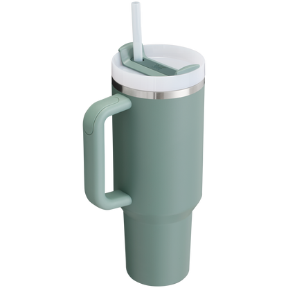 Car-Cup Friendly The Quencher H2.0 Flowstate Tumbler D050X - Premium Stainless Steel Straw Cup for All-Day Hydration Detail