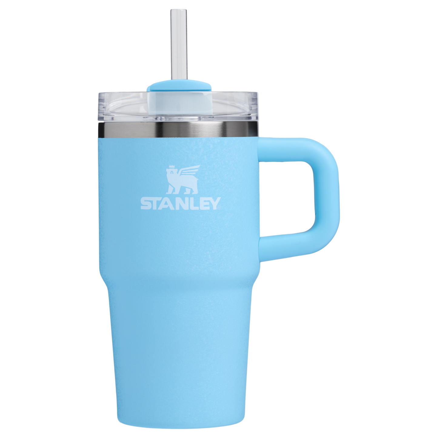 Double-Wall Vacuum The Quencher H2.O Flowstate Tumbler with Handle | Stanley Create D309N - 40oz Large Capacity Car-Cup Friendly Quencher Detail