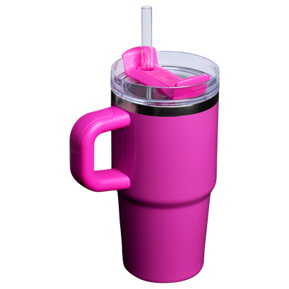 Double-Wall Vacuum The Quencher H2.O Flowstate Tumbler with Handle | Stanley Create D309N - 40oz Large Capacity Car-Cup Friendly Quencher Detail