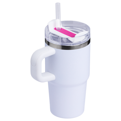 Insulated Travel The Quencher H2.O Flowstate Tumbler | Stanley Create D274S - Double-Wall Vacuum Insulated Travel Tumbler with Straw Detail