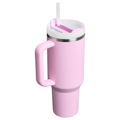 Car-Cup Friendly The Quencher H2.0 Flowstate Tumbler D050X - Premium Stainless Steel Straw Cup for All-Day Hydration Detail