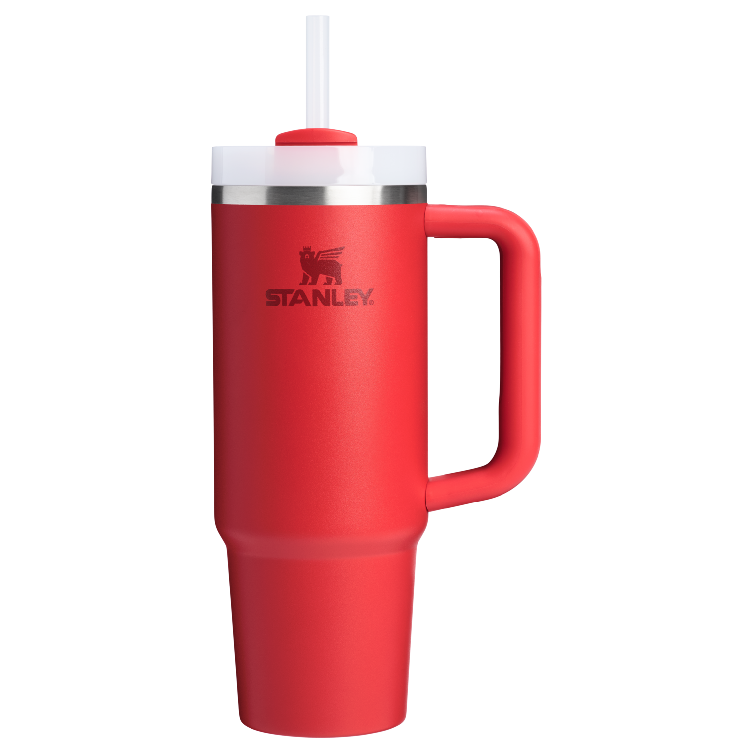 Large Capacity The Quencher H2.0 Flowstate Tumbler D051L - Premium Stainless Steel Straw Cup for All-Day Hydration - Chili Red