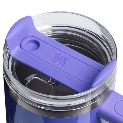 Double-Wall Vacuum The Quencher H2.O Flowstate Tumbler with Handle | Stanley Create D309N - 40oz Large Capacity Car-Cup Friendly Quencher Detail