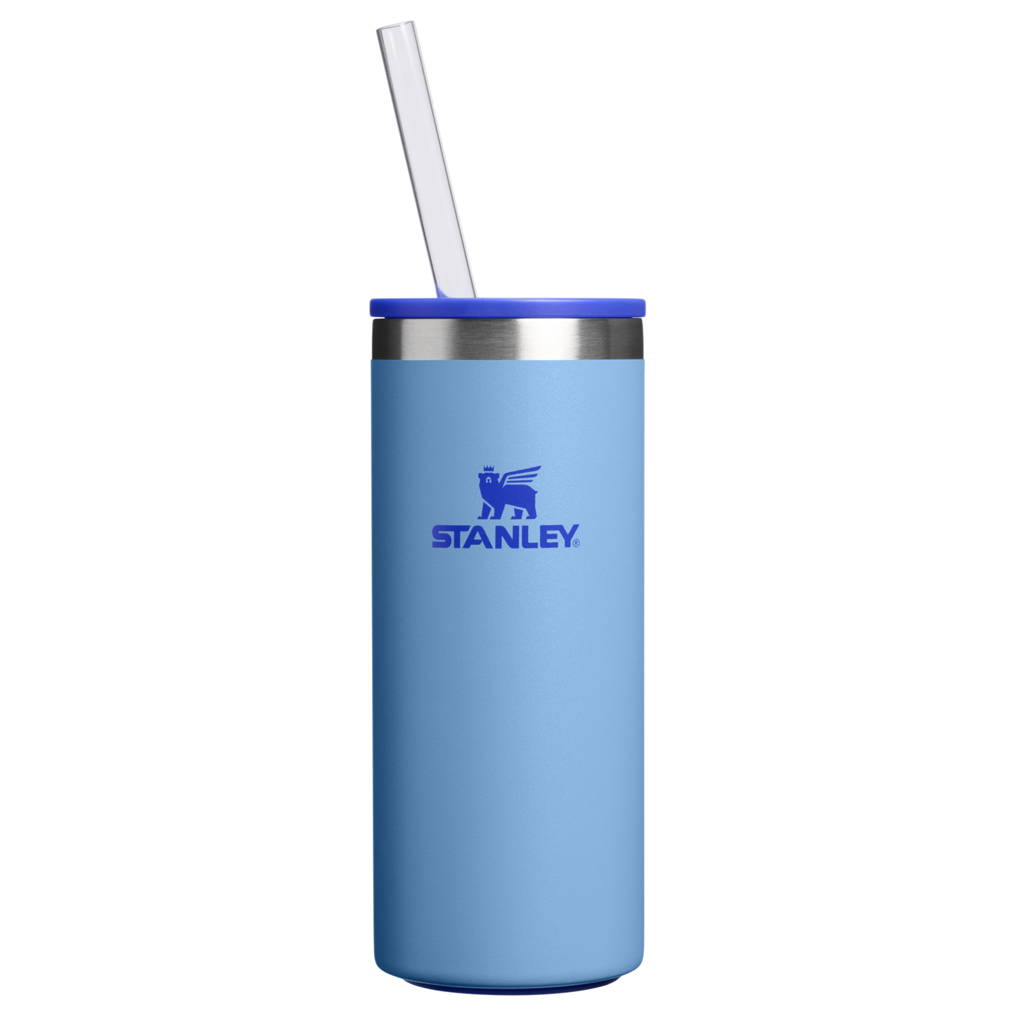 Leak-Proof Insulated The Everyday Slim Can Cooler Cup D065Q - Julienne Series Portable Picnic Chiller Tote - Blue Sky