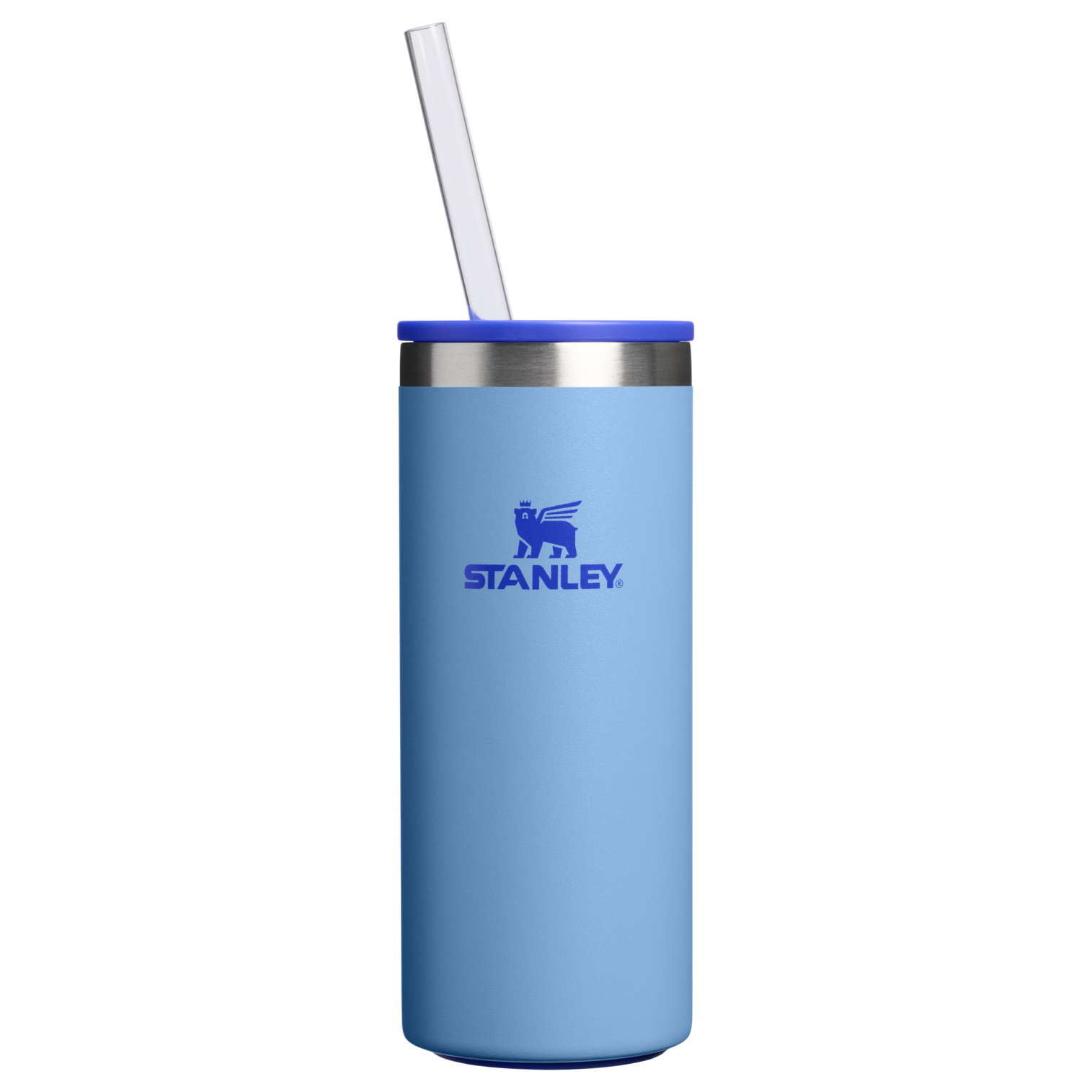 Leak-Proof Insulated The Everyday Slim Can Cooler Cup D065Q - Julienne Series Portable Picnic Chiller Tote - Blue Sky
