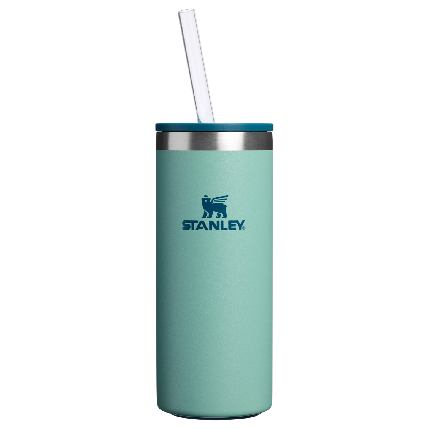 Leak-Proof Insulated The Everyday Slim Can Cooler Cup | Stanley Create D300G - Julienne Series Portable Picnic Chiller Tote - Spring Green