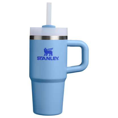 Car-Cup Friendly The Quencher H2.O Flowstate Tumbler | Stanley Create D291F - 40oz Large Capacity Car-Cup Friendly Quencher - Blue Sky