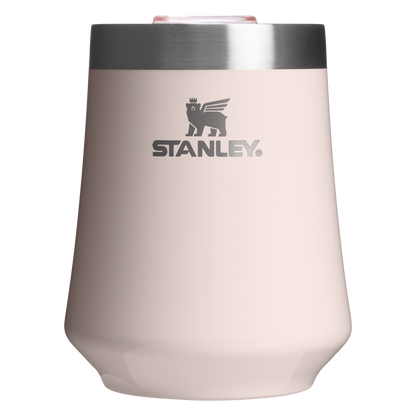 Elegant Stemless The Reserve Wine Tumbler D125V - Elegant Stemless Vacuum Insulated Wine Tumbler - Rose Quartz Gloss